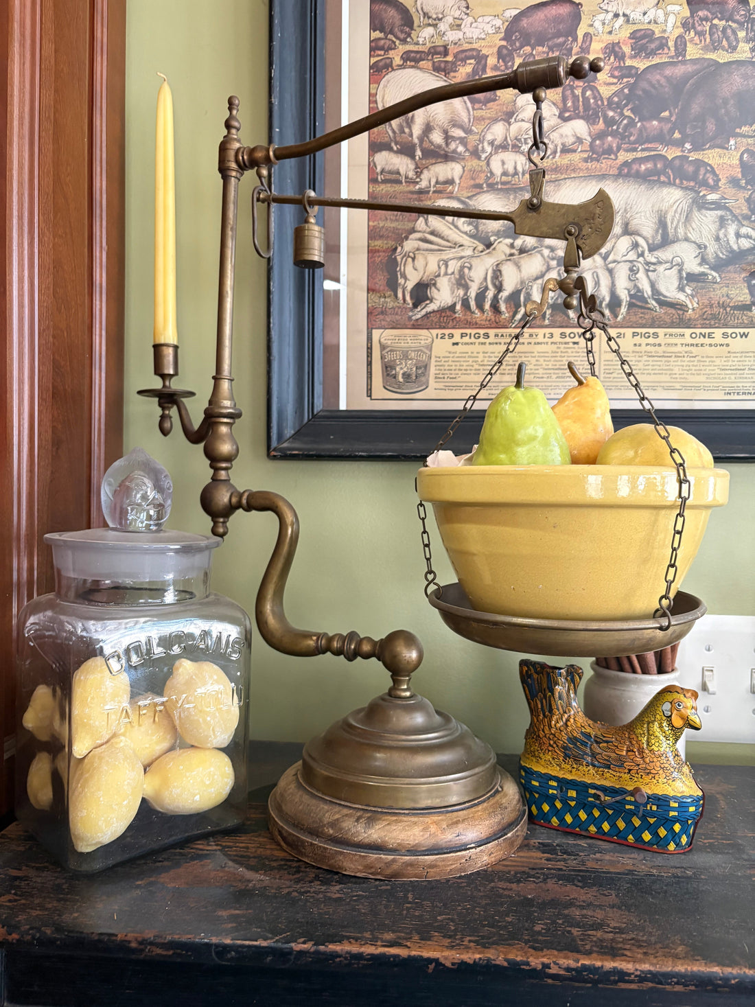 "Finding Balance: The Art of Antique Scales"