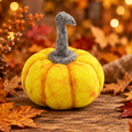 Small Autumn Munchkin Pumpkin | 3.5-Inch Harvest Charm