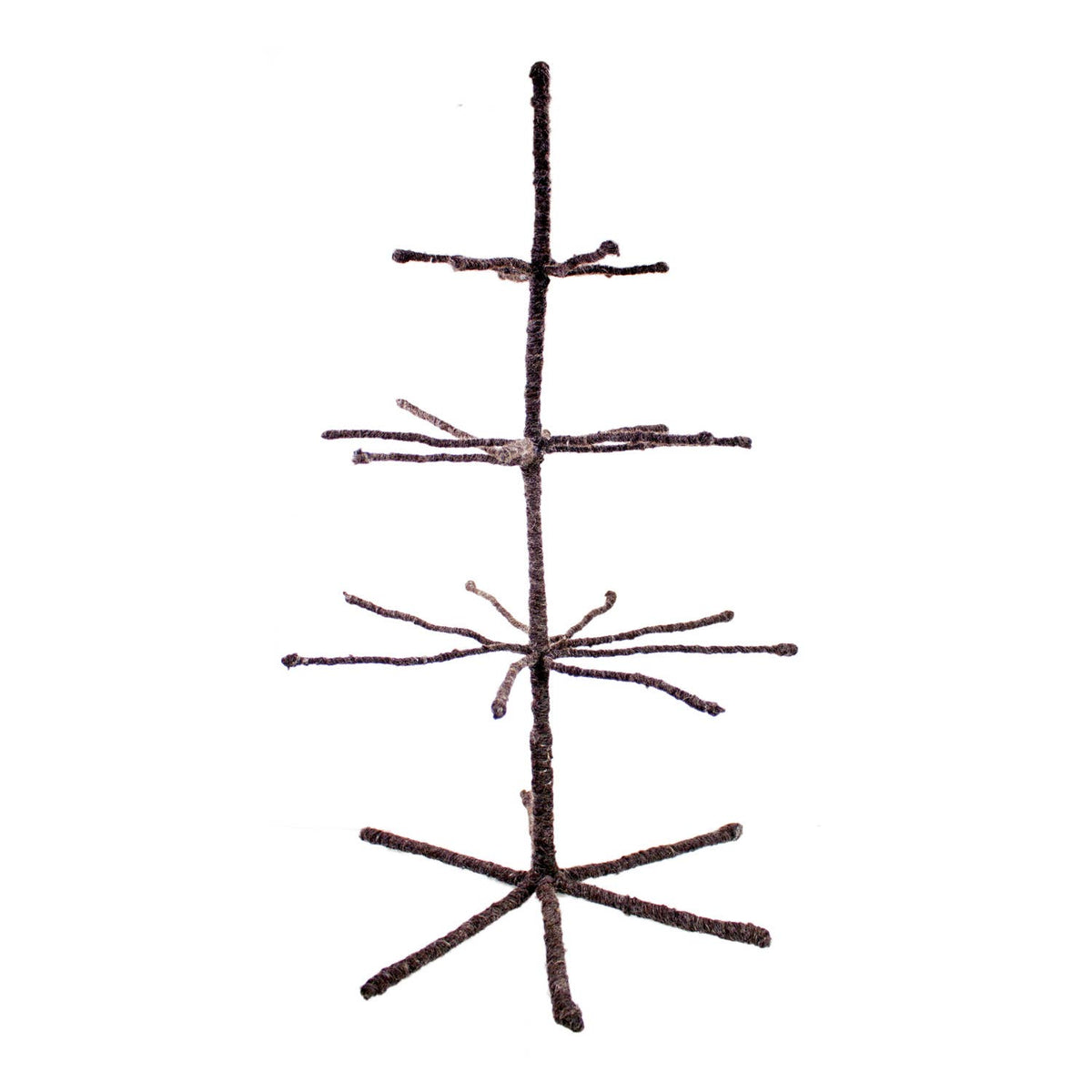 Woodland Woolie Ornament Display Tree - Brown, 24" Holiday