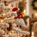 Snowflake Dinosaur Ornament | A Little Prehistoric Cheer