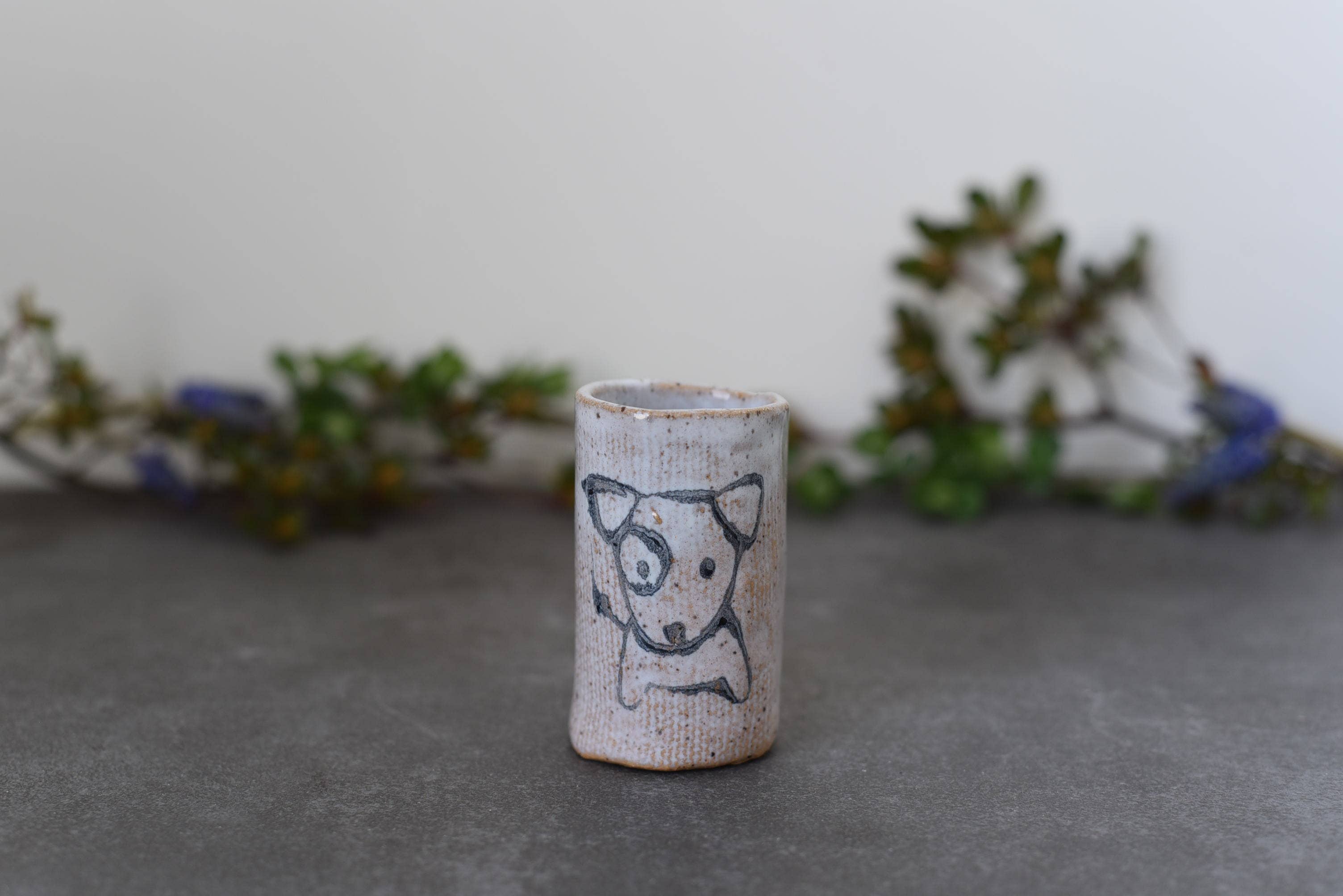 Tiny Tumbler – Puppy | Handcrafted Ceramic