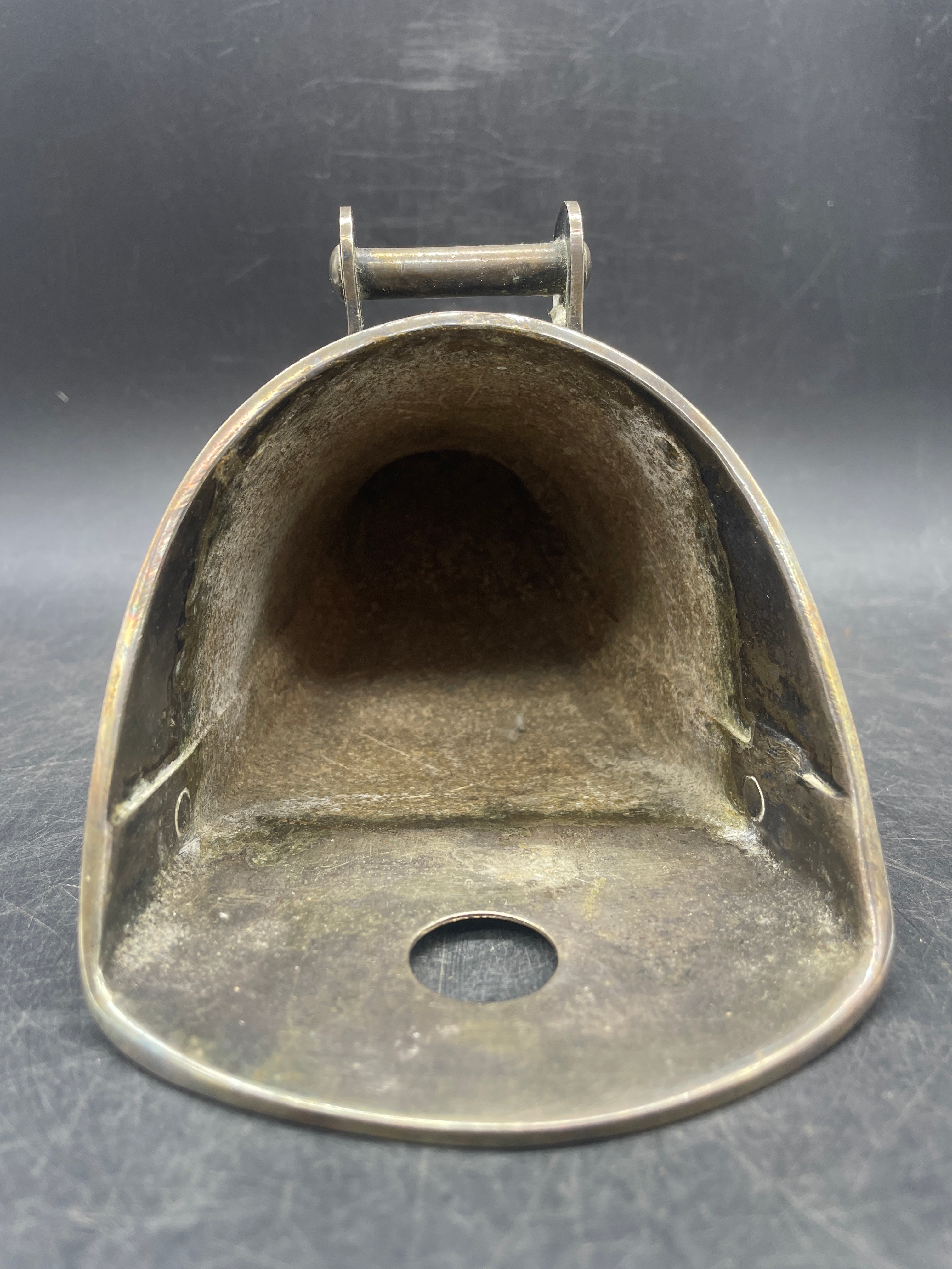 Vintage Maesa 323 Silver Plated Spanish Stirrup - Conquistador Engraved Decor