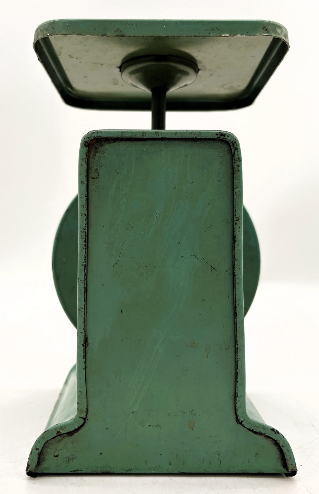 1930s Way Rite Farmhouse Kitchen Scale - Mint Green Mercantile Scale 25 lb Capacity
