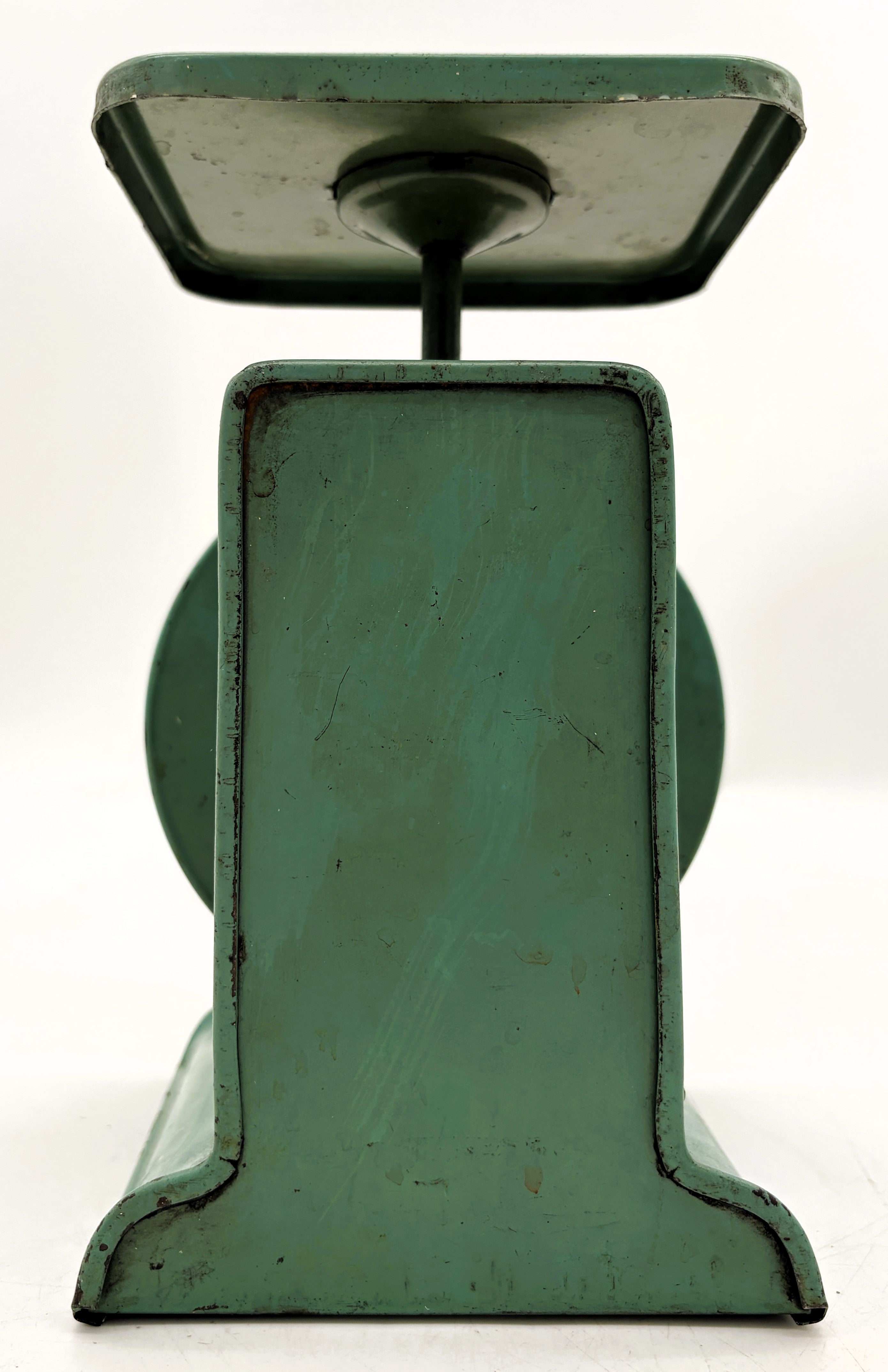 1930s Way Rite Farmhouse Kitchen Scale - Mint Green Mercantile Scale 25 lb Capacity