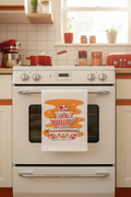 Vintage Pyrex Friendship Tea Towel - Premium Cotton Flour Sack Kitchen Towel