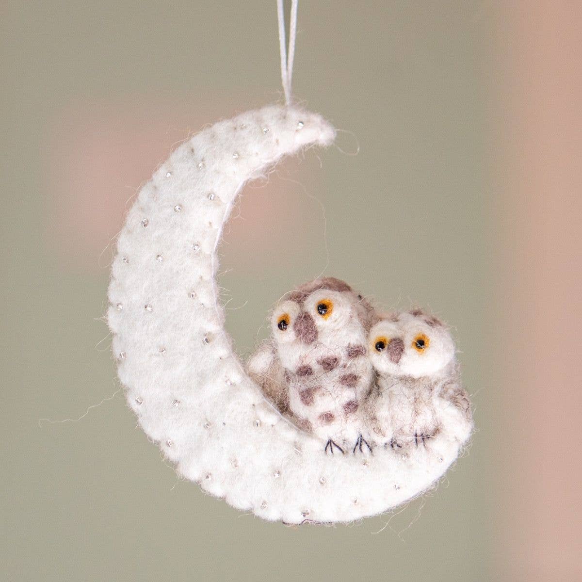 Night Owls Moon Ornament | A Little Midnight Magic