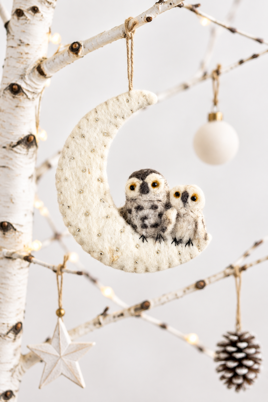 Night Owls Moon Ornament | A Little Midnight Magic