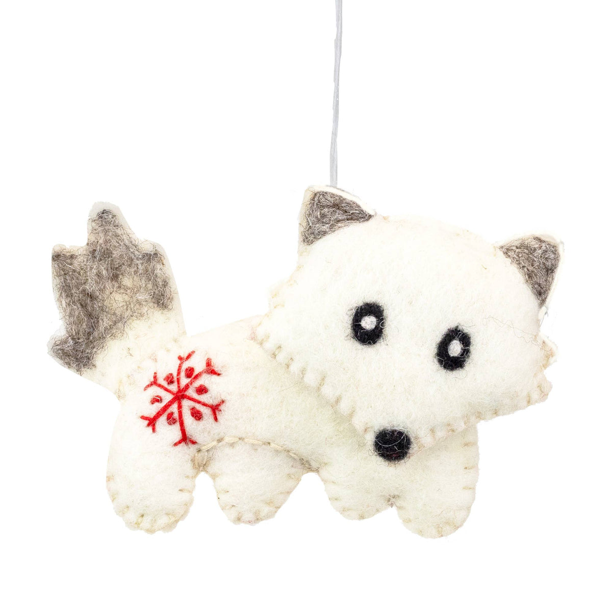 Snowflake Fox Ornament | A Little Woodland Mischief