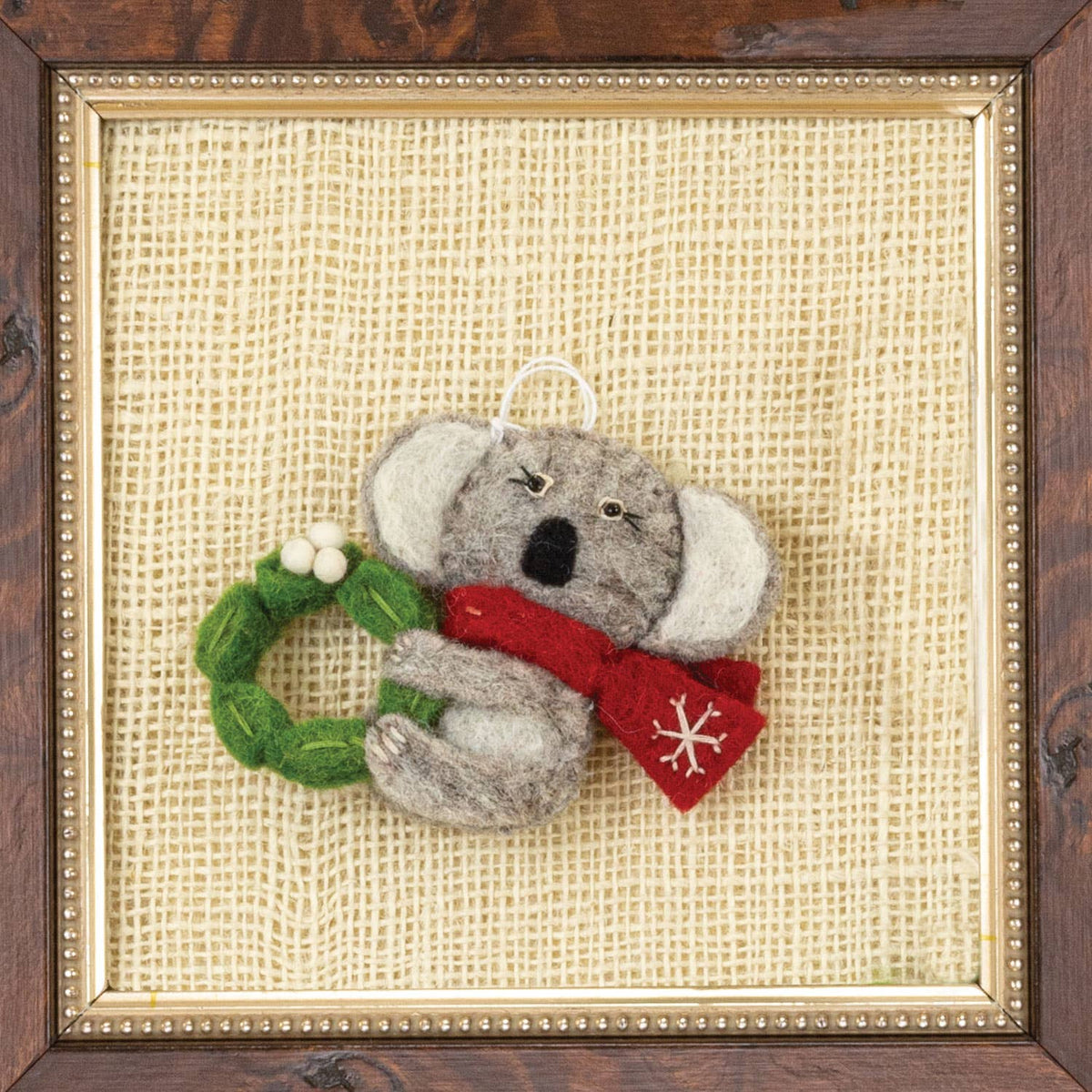 Snowflake Koala Ornament | A Little Winter Wonder
