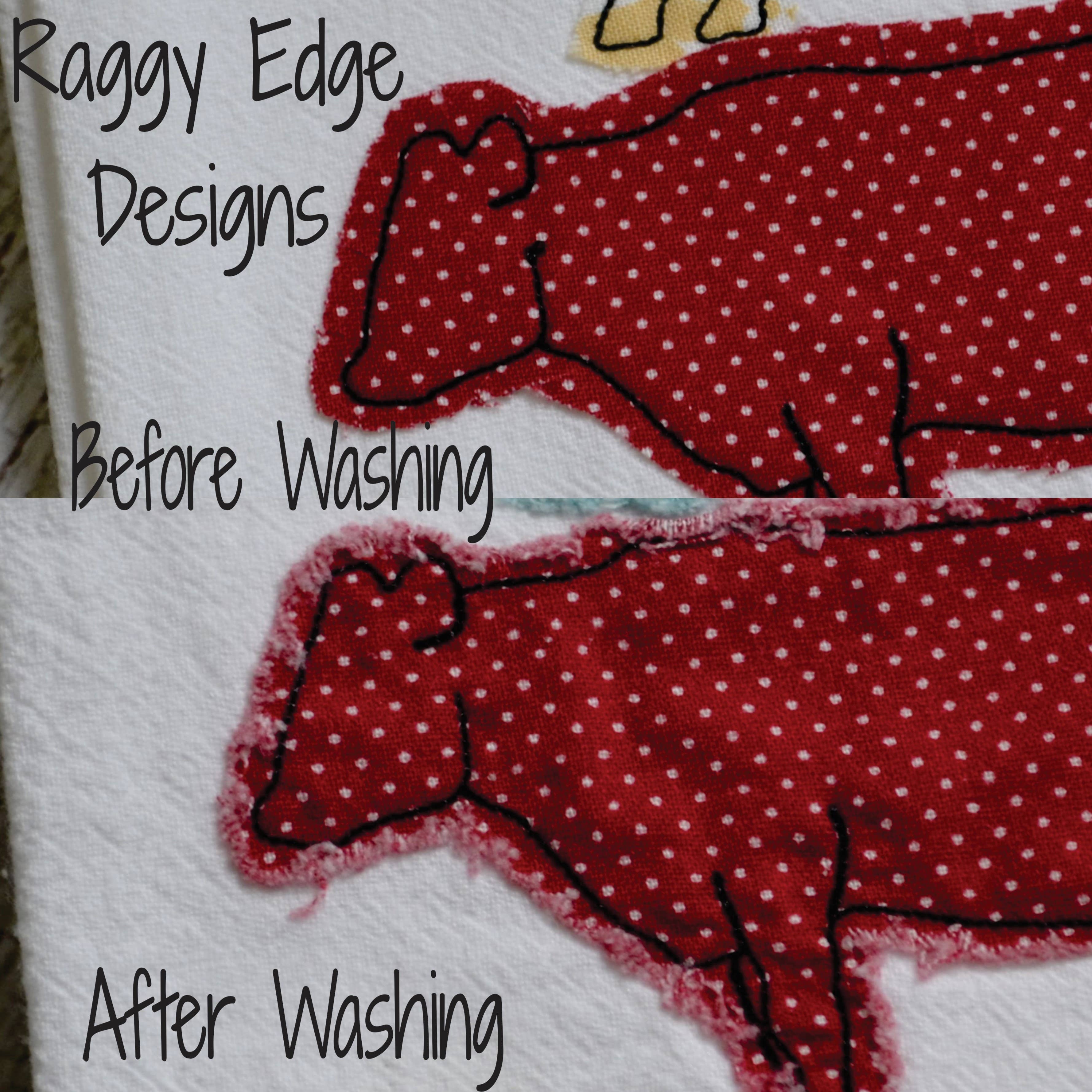 Embroidered Farm Animal Flour Sack Tea Towel | Misc Fabric Colors | Farmhouse Kitchen Decor