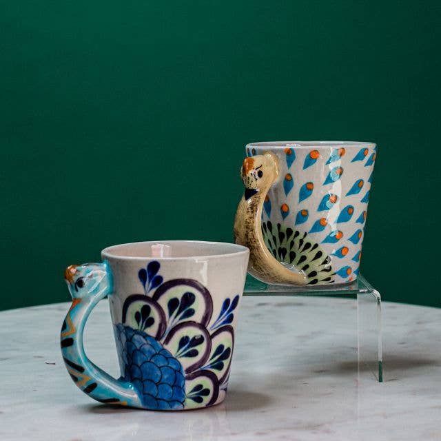 Pavo Real Peacock Coffee Mug