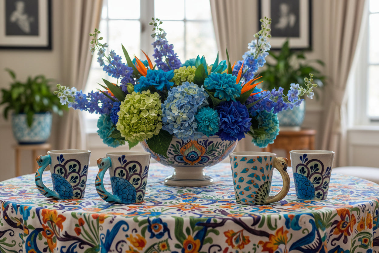 Pavo Real Peacock Coffee Mug