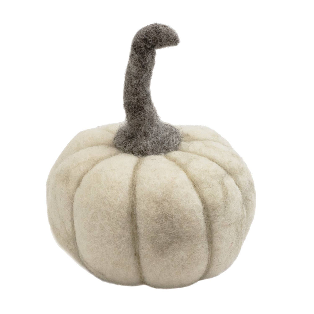 Autumn Ghost Pumpkin | 4-Inch Harvest Charm