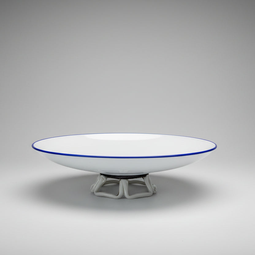 1930s Murano Vetro Incamiciato Art Glass Bowl - Italian Cased Glass