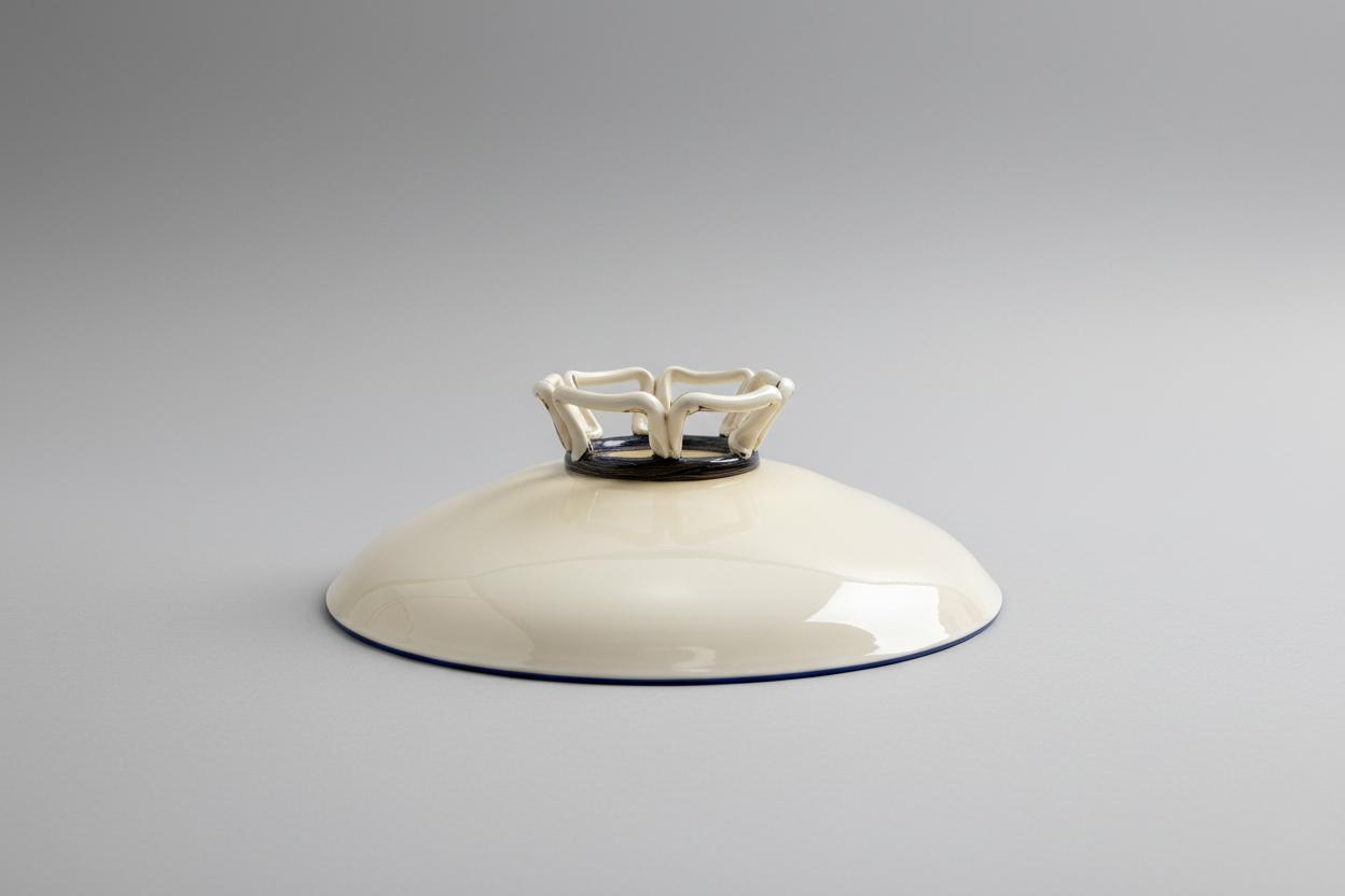 1930s Murano Vetro Incamiciato Art Glass Bowl - Italian Cased Glass