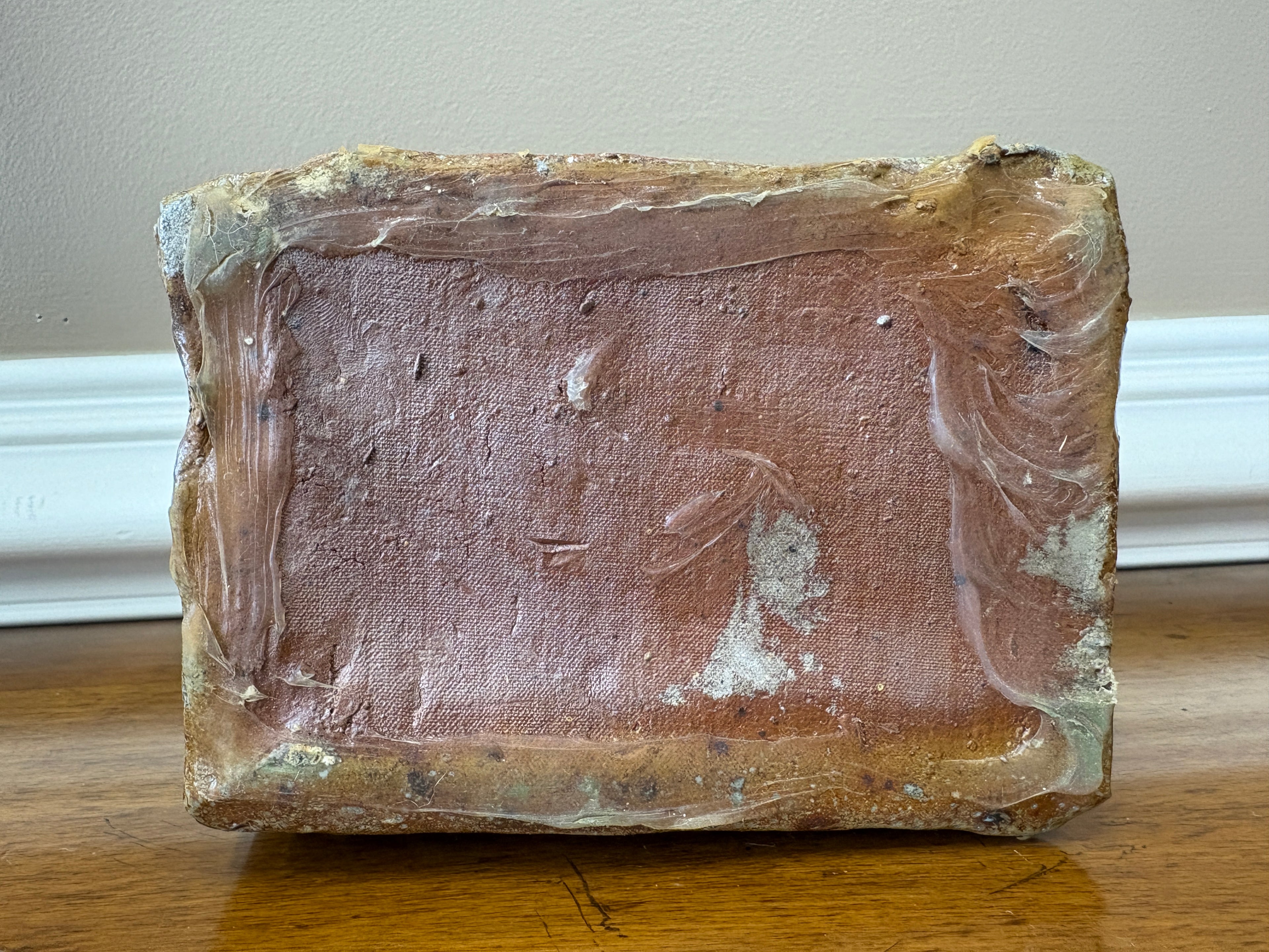 Vintage Hinged Elephant Art Pottery Box One of a Kind!