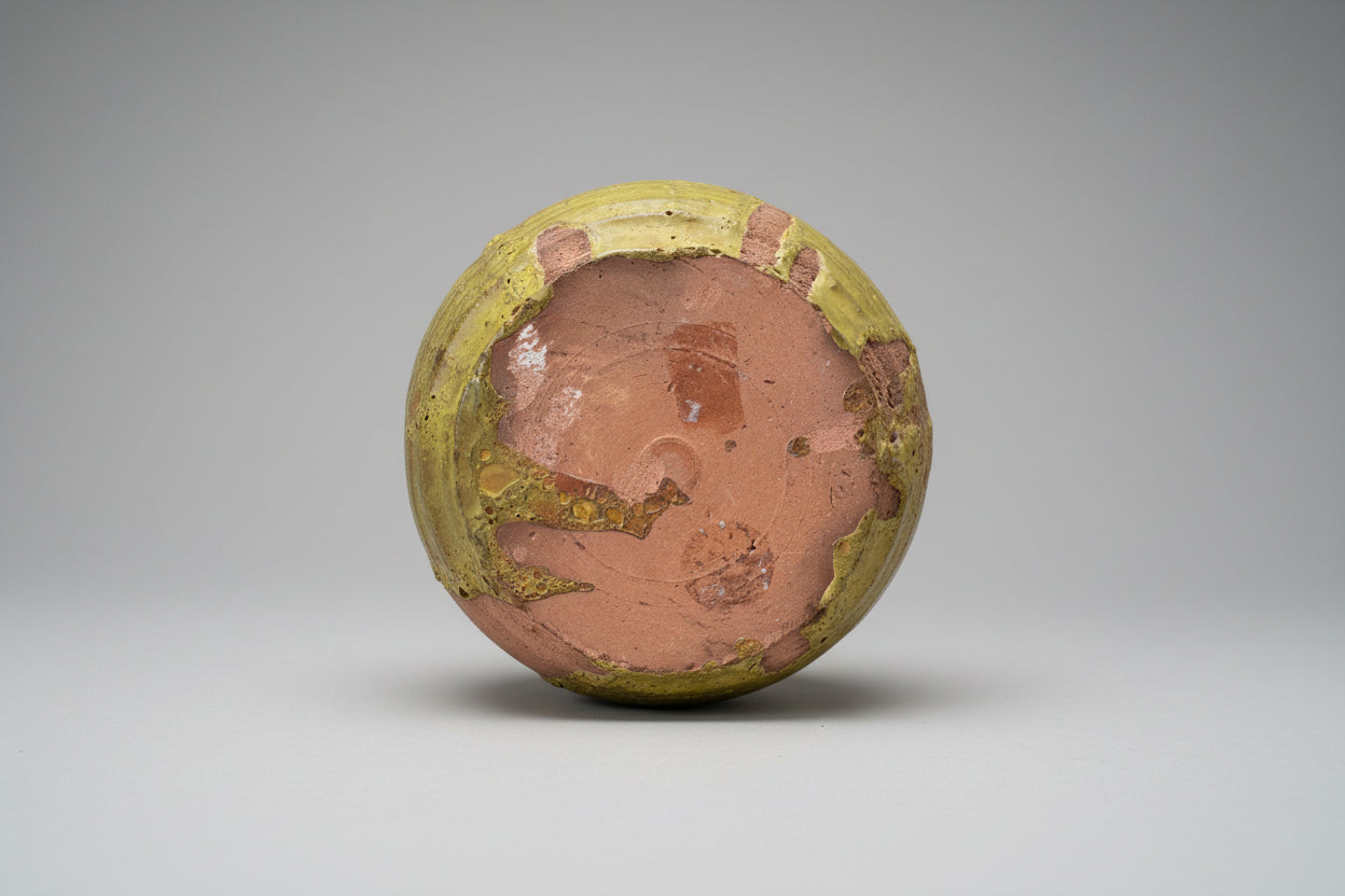 Shigaraki Style Raku Pottery Vase One-of-a-kind piece