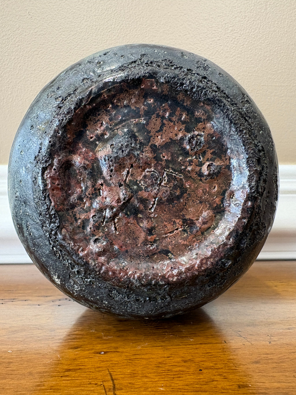 Artist Signed Mashiko Ware Style Pottery Vase