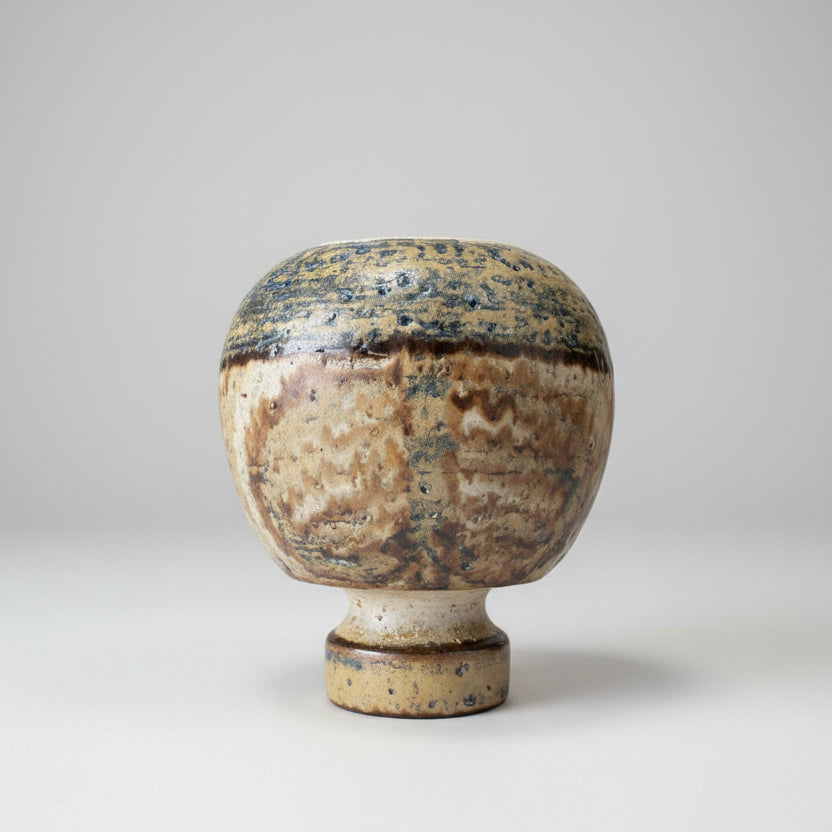 Vintage Soholm Stentoj Bornholm Denmark Pottery Vase 3232-1