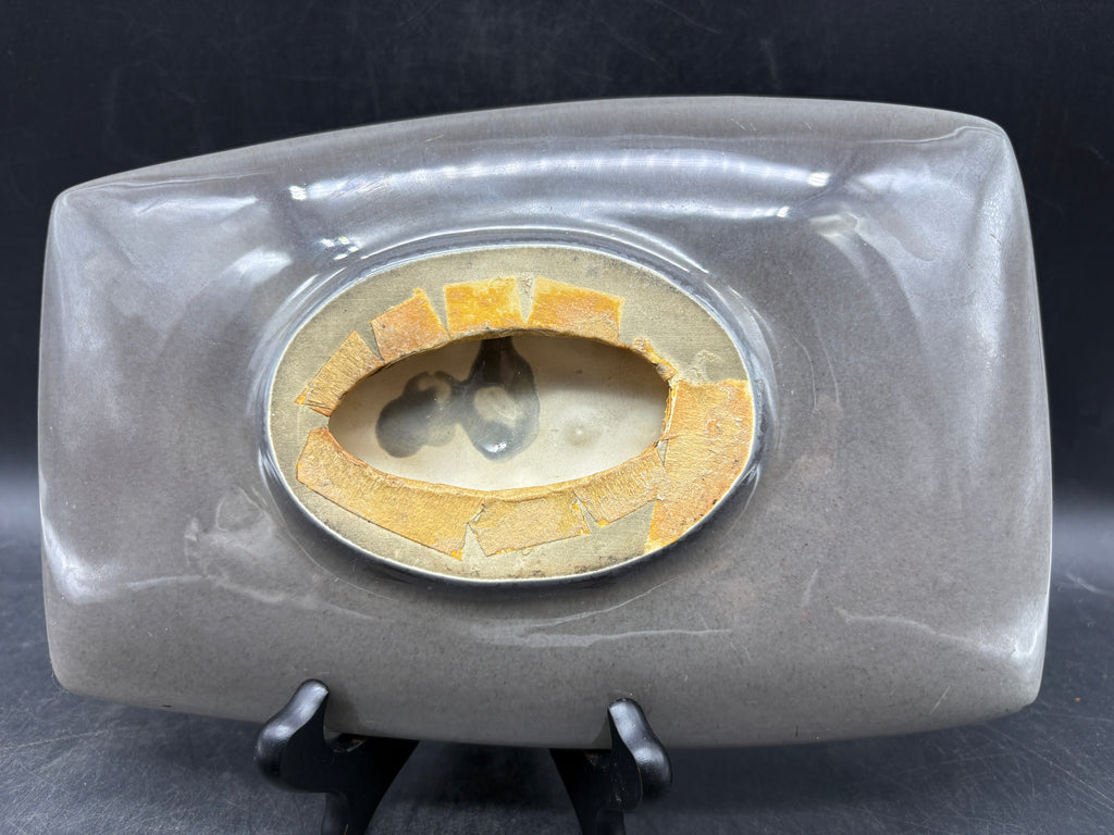 Vintage MCM Ceramic Ashtray | Archer Huntress Figural Design | Atomic Age Pottery Trinket Dish