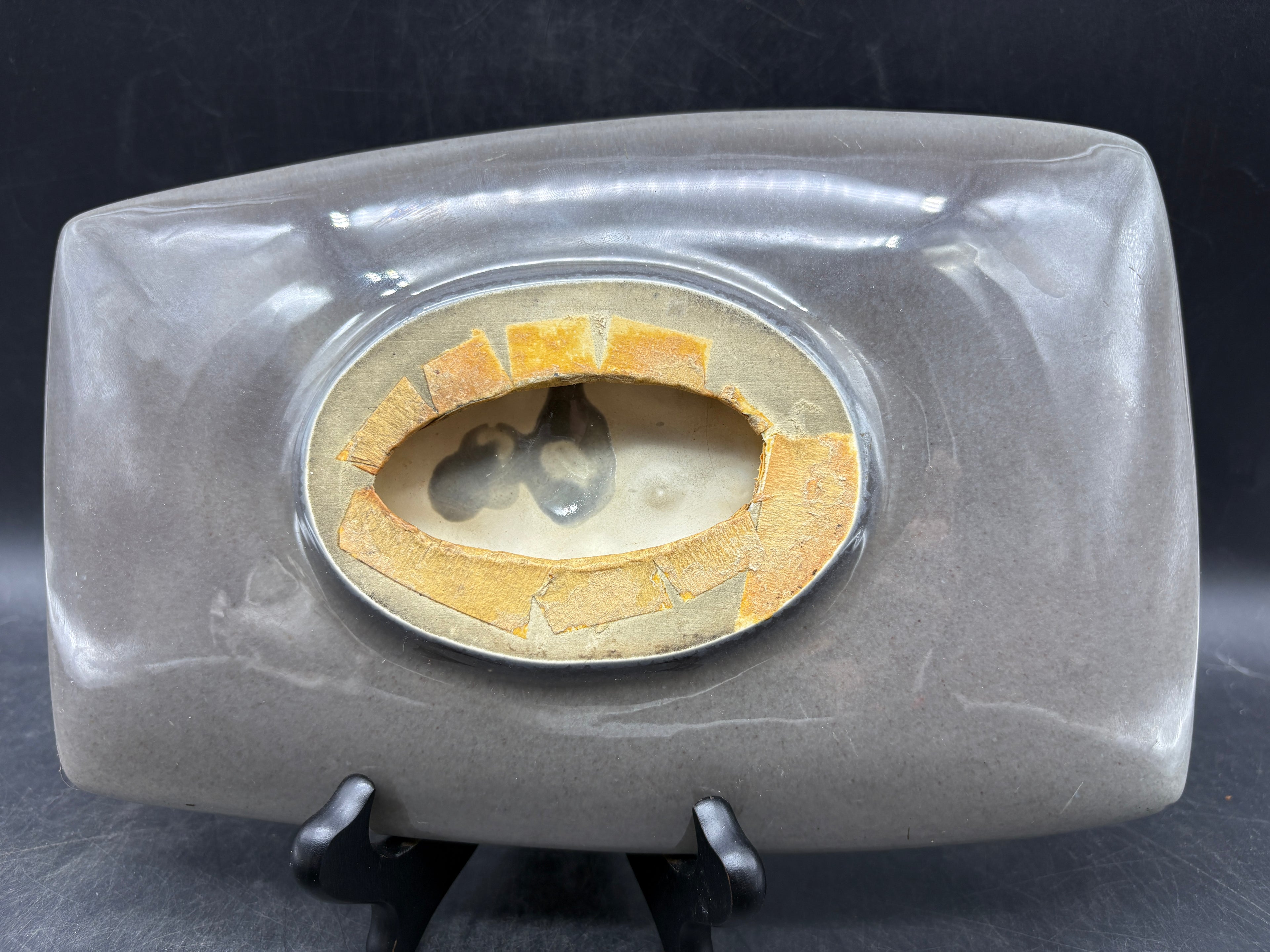 Vintage MCM Ceramic Ashtray | Archer Huntress Figural Design | Atomic Age Pottery Trinket Dish
