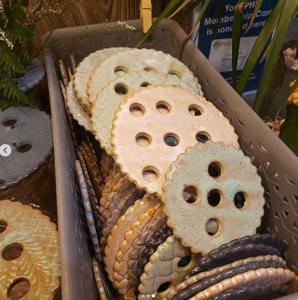 Ceramic Flower Frog – Large | Handcrafted