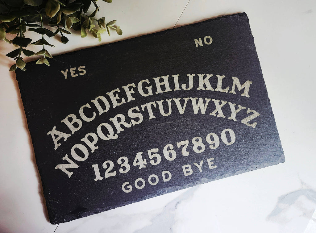 Ouija Board Slate Trivet - Witchy Kitchen Decor