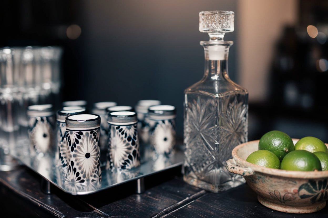 Shot Glass Gris Artisan Made