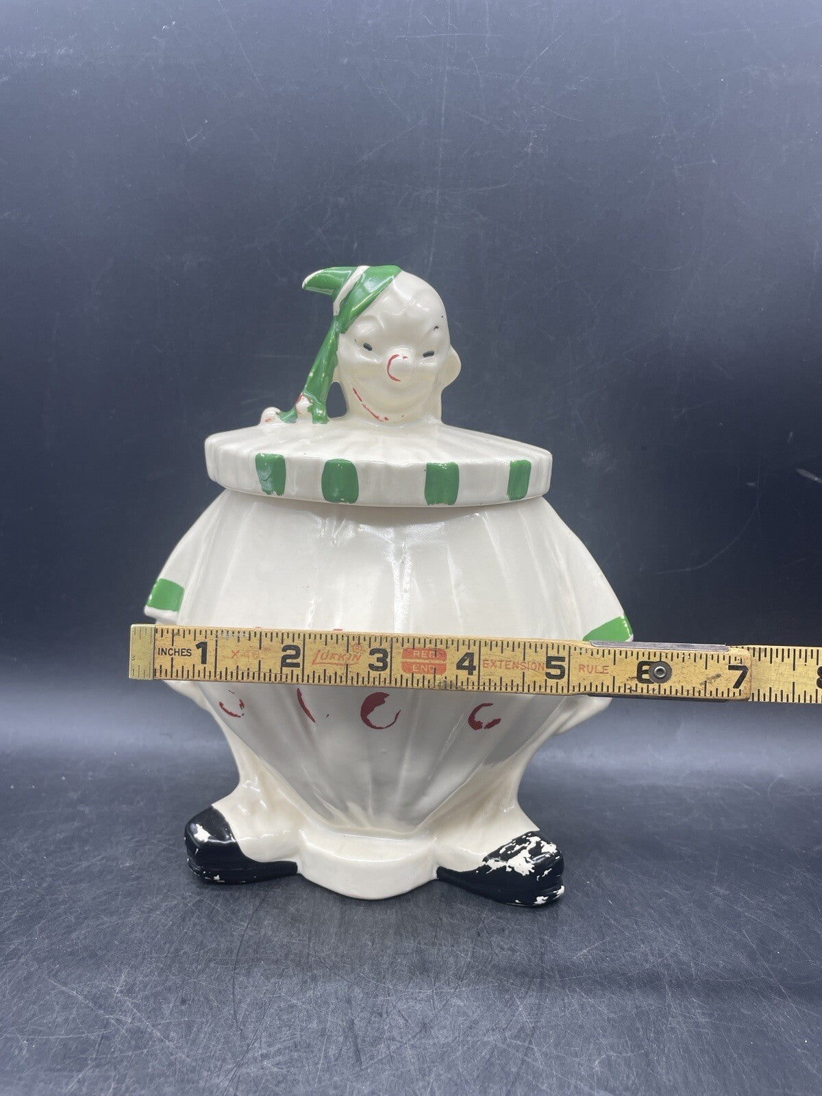 Vintage McCoy 1940's Clown Cookie Jar