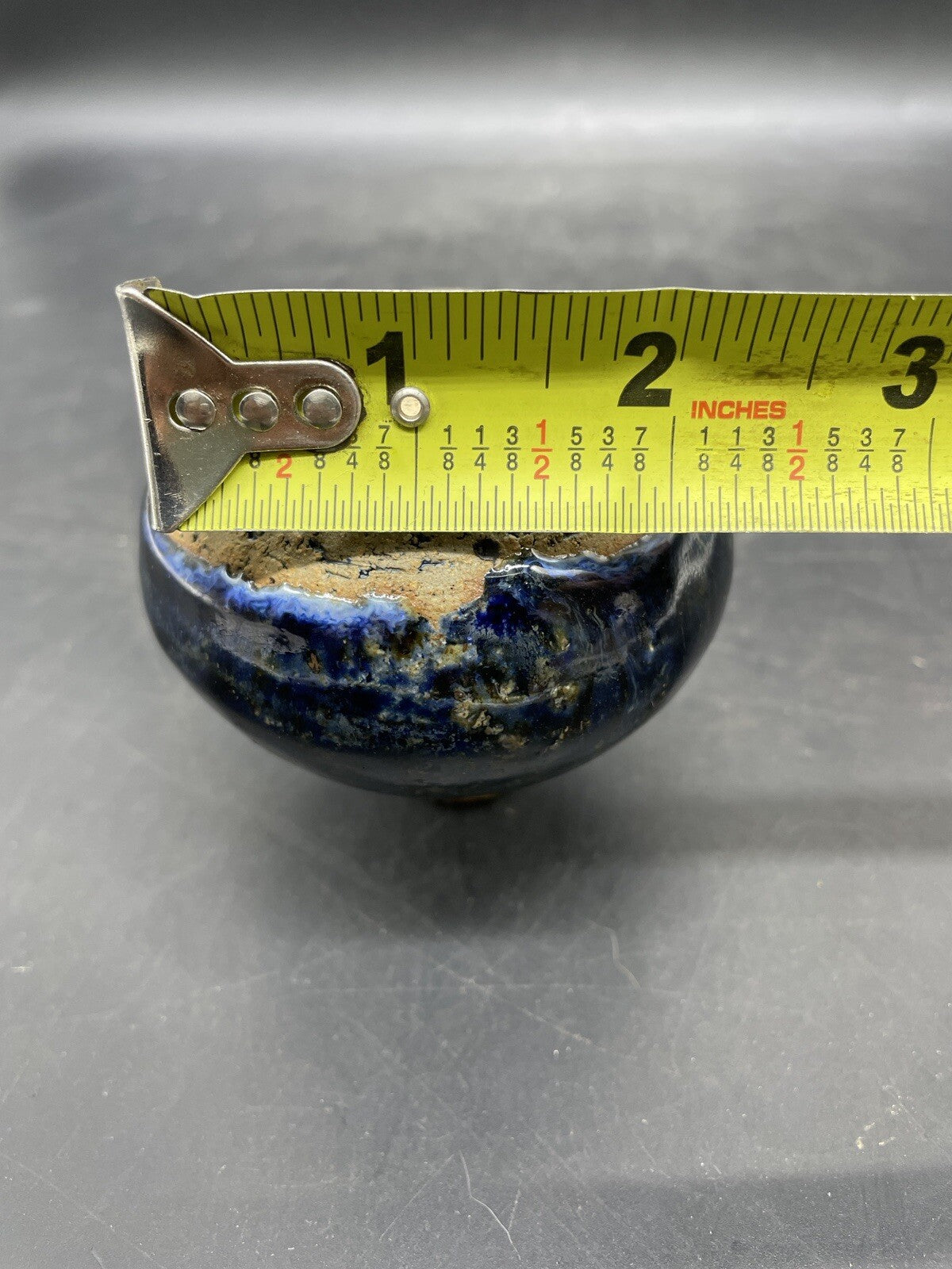 Miniature Art Pottery Vase | Mixed Glaze & Earthy Tones