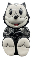 Vintage 1990s Felix the Cat Cookie Jar by Benjamin & Medwin - Rare Ceramic Collectible 11.5"