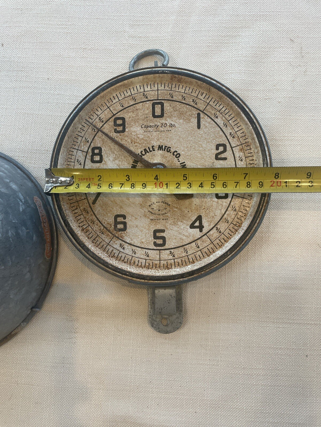 Vintage Penn Scale Hanging Chicken Scale - Rare Primitive Farmhouse Antique