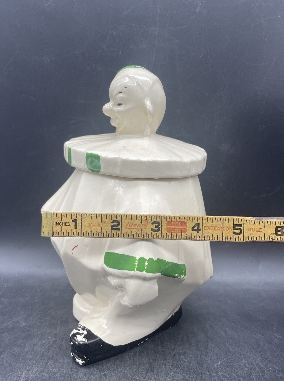 Vintage McCoy 1940's Clown Cookie Jar