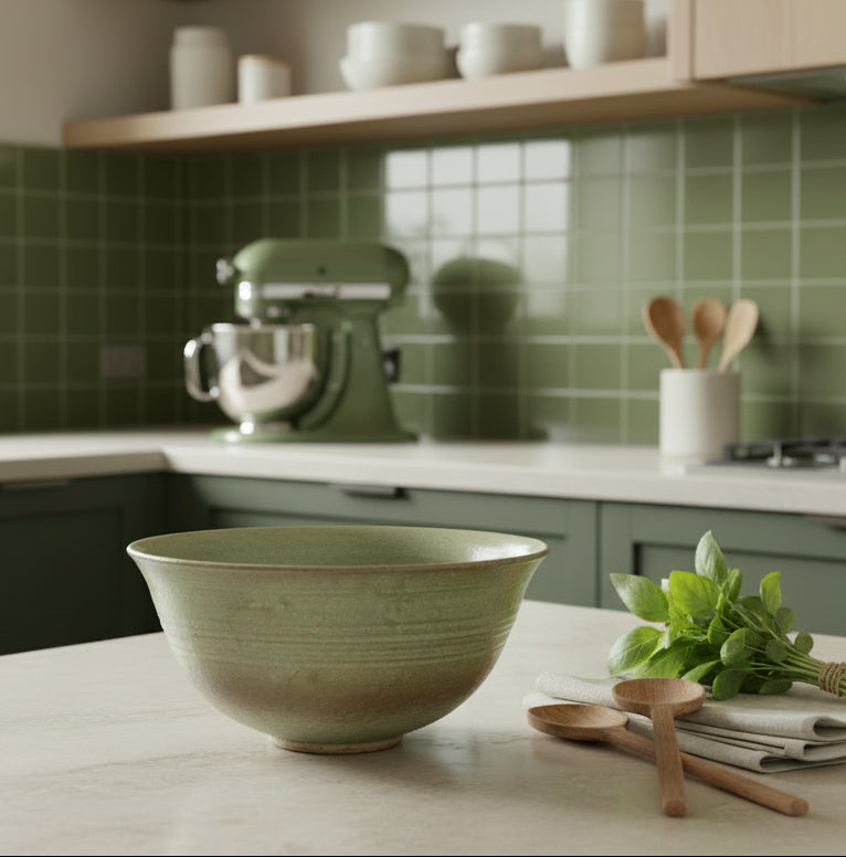 Dorothy Jervis Signed Mid-Century Studio Pottery Bowl