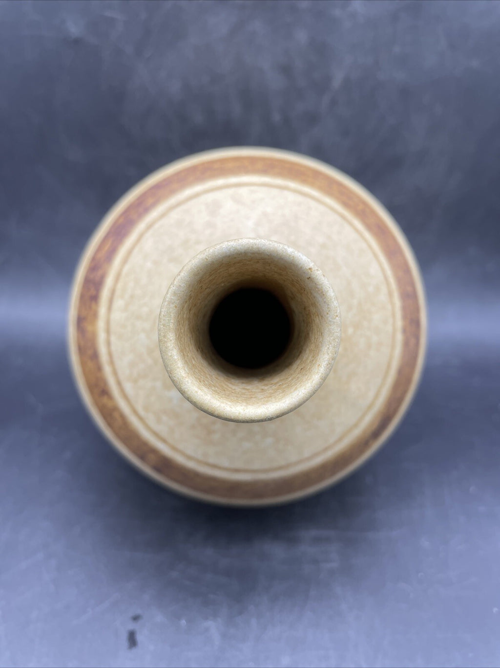 Robert Maxwell Two-Tone Stoneware Vase - Mid-Century Modern Art Pottery