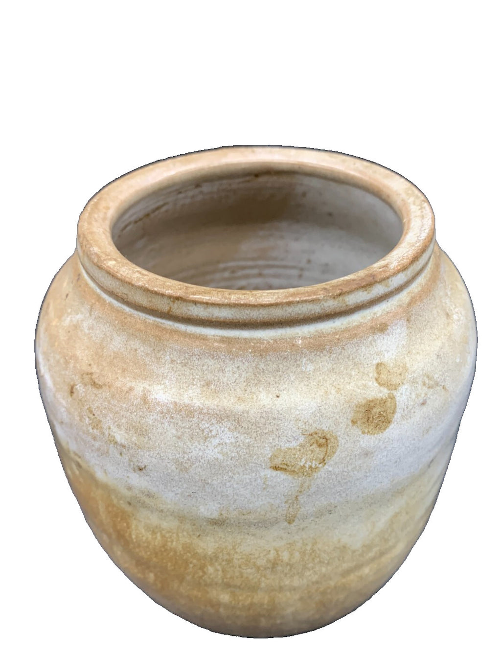 Signed Studio Art Pottery Vase - 1976 Bohemian Earth Tones | Vintage