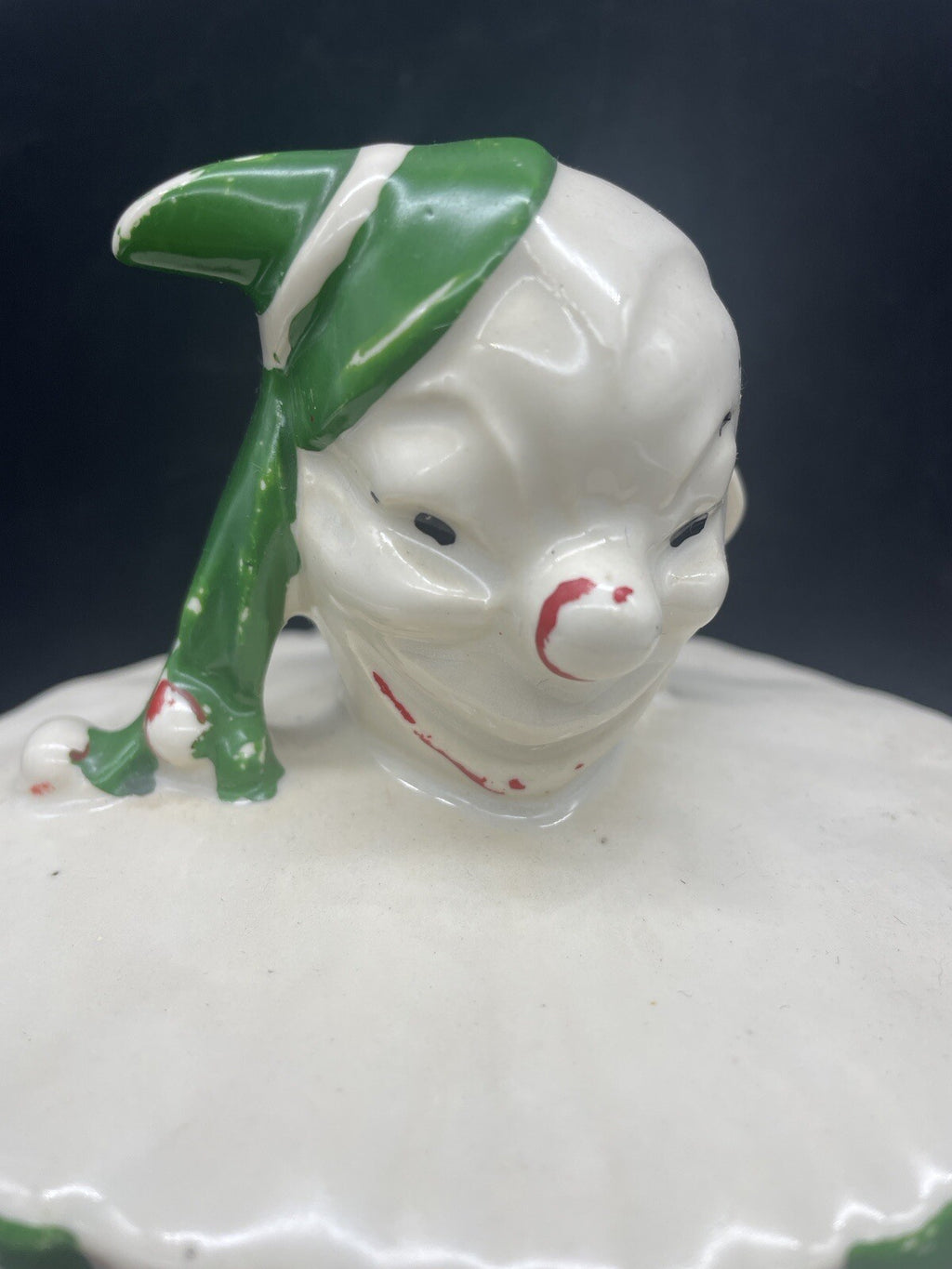 Vintage McCoy 1940's Clown Cookie Jar