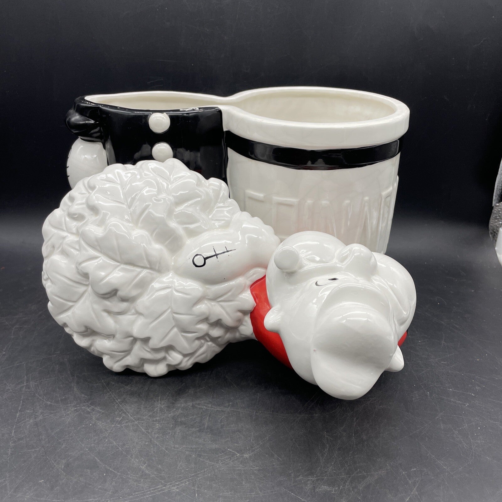 Vintage Benjamin & Medwin Popeye & Spinach Cookie Jar