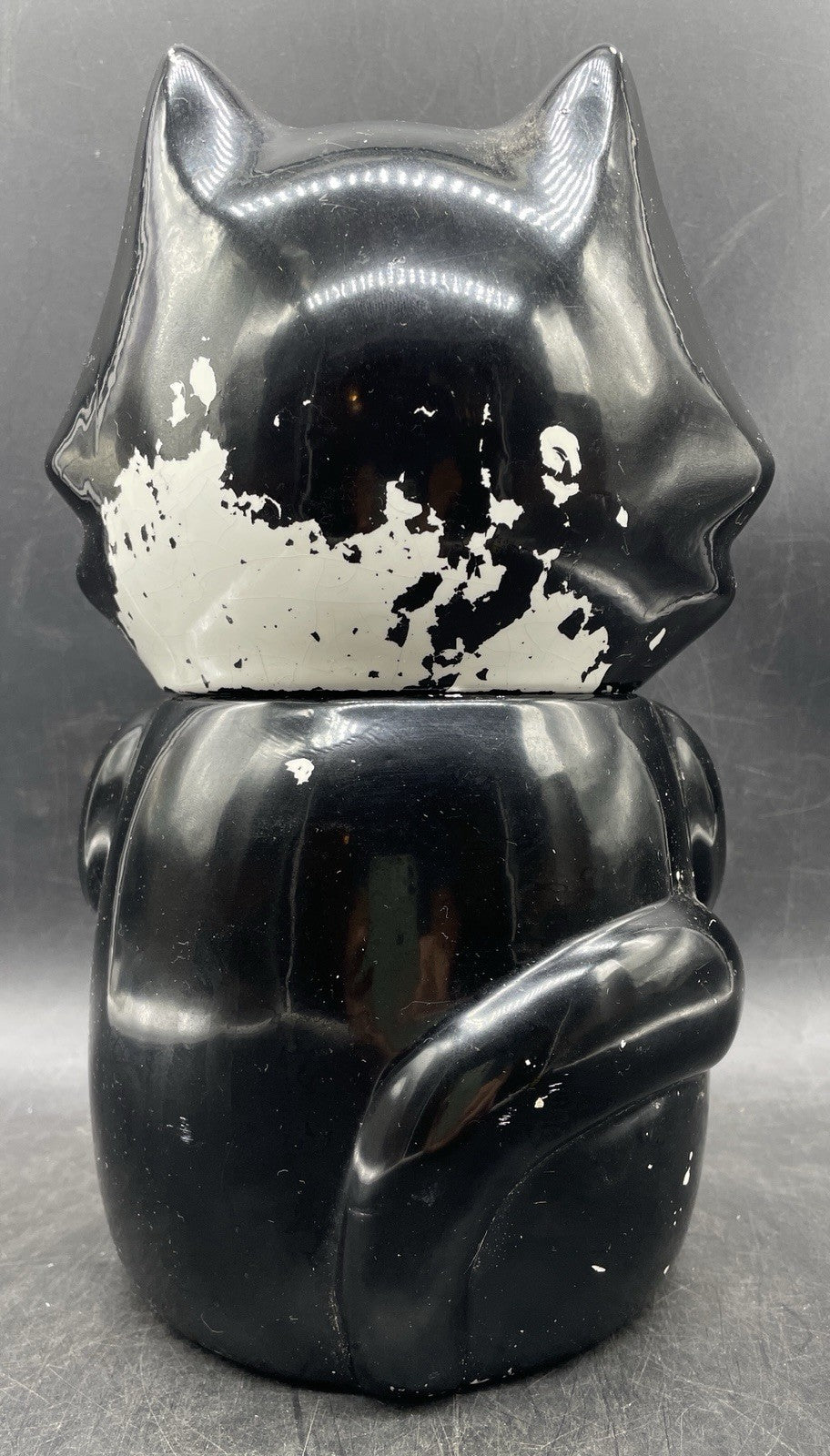 Vintage 1990s Felix the Cat Cookie Jar by Benjamin & Medwin - Rare Ceramic Collectible 11.5"