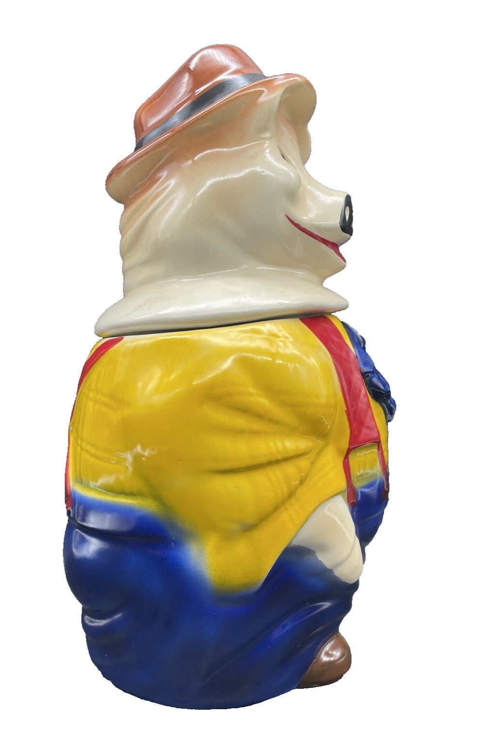 Vintage Original Rare WINKING PIG by McCoy Cookie Jar 12.5" Tall