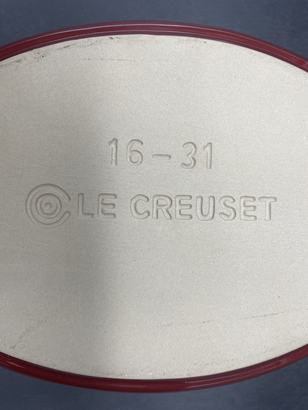 Le Creuset 16-41 Rectangle and 16-31 Oval Baking Dish, Cerise Red