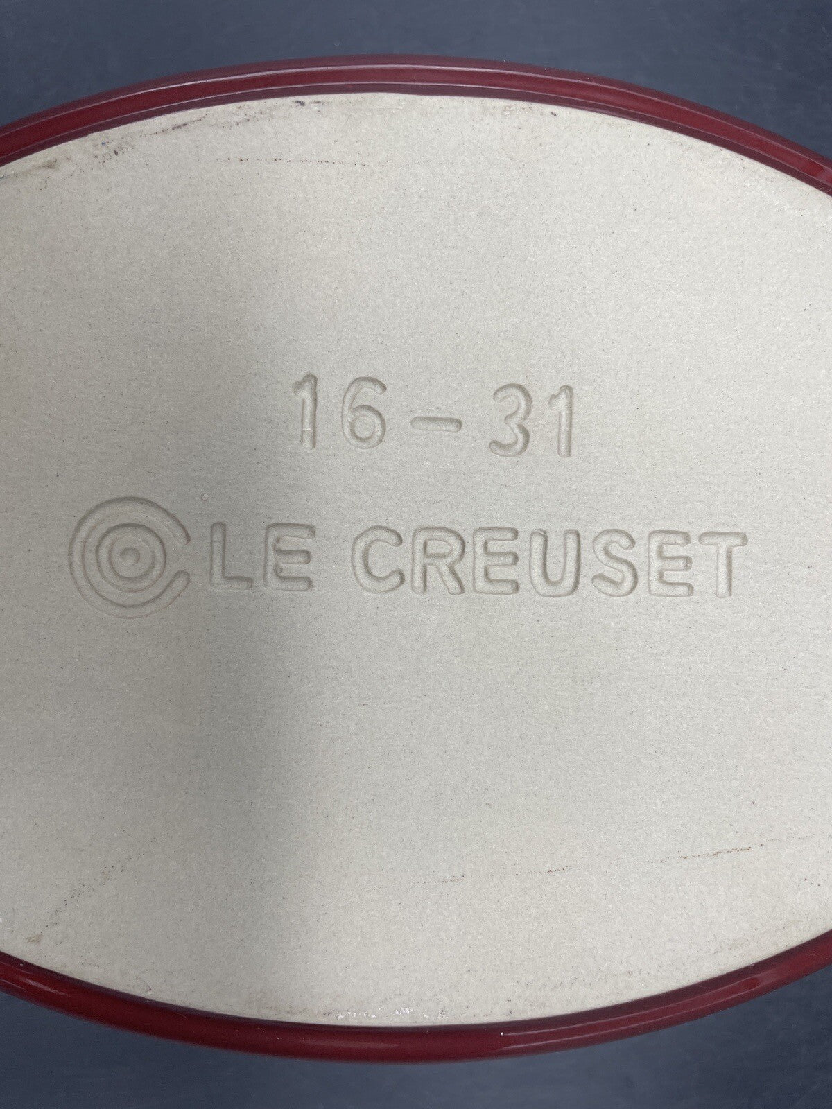 Le Creuset 16-41 Rectangle and 16-31 Oval Baking Dish, Cerise Red