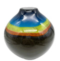 Ronald Guy Corrie Signed Studio Art Glass Vase - Hand Blown 8.5" Tall