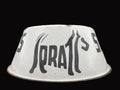 Rare 1920s Spratt's Enamel Advertising Dog Bowl - Iconic Terrier Logo