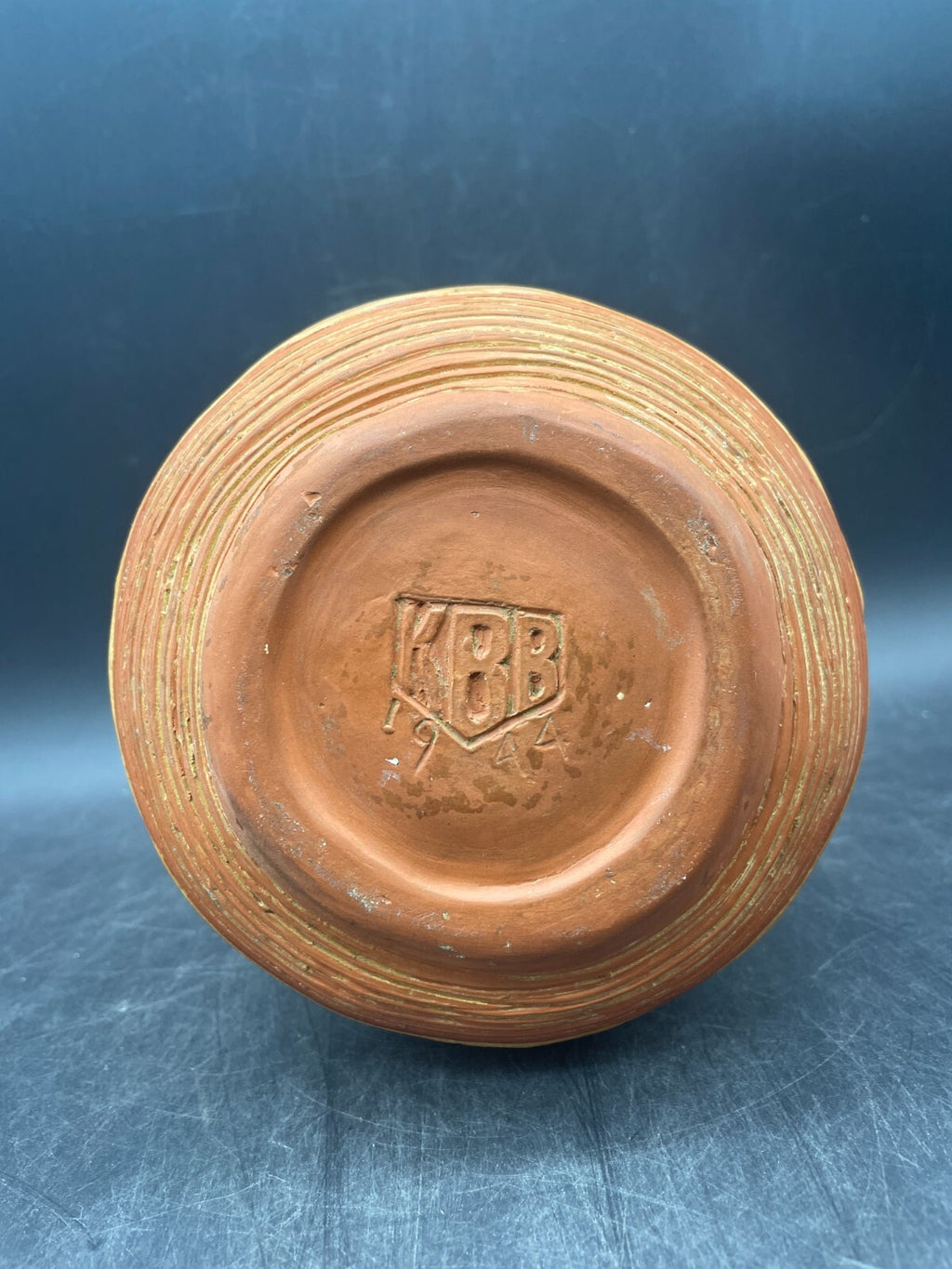 Signed KBB Art Pottery Vase - 1944 Vintage Hand Thrown | Antique