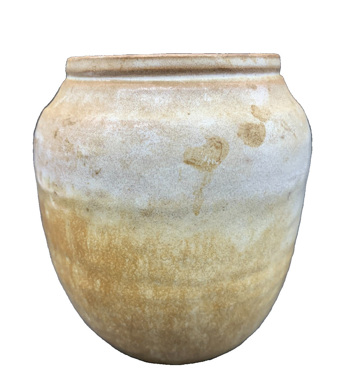 Signed Studio Art Pottery Vase - 1976 Bohemian Earth Tones | Vintage