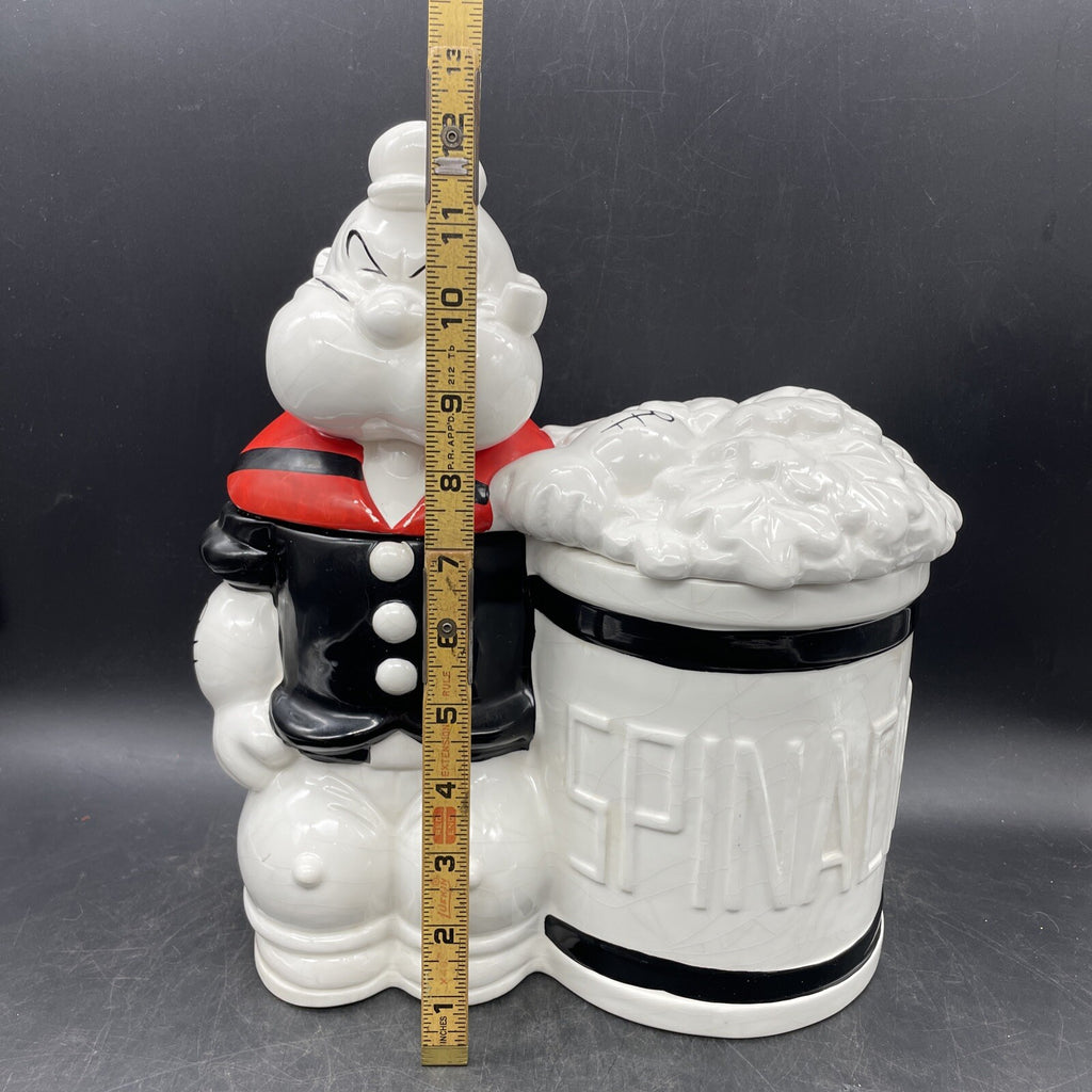 Vintage Benjamin & Medwin Popeye & Spinach Cookie Jar
