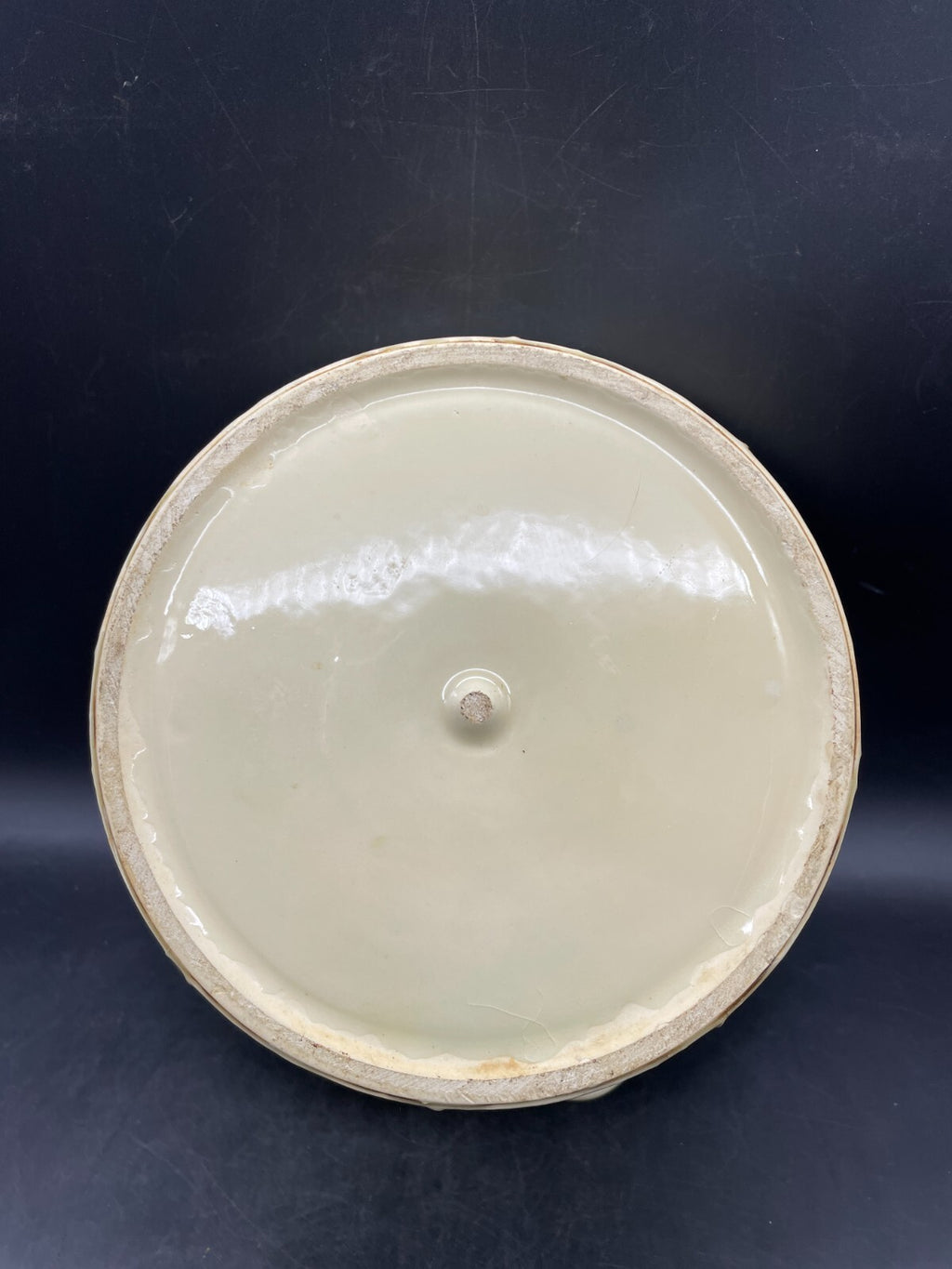 Vintage 1960 McCoy El Rancho Sombrero Serve All Chip & Dip Bowl - USA