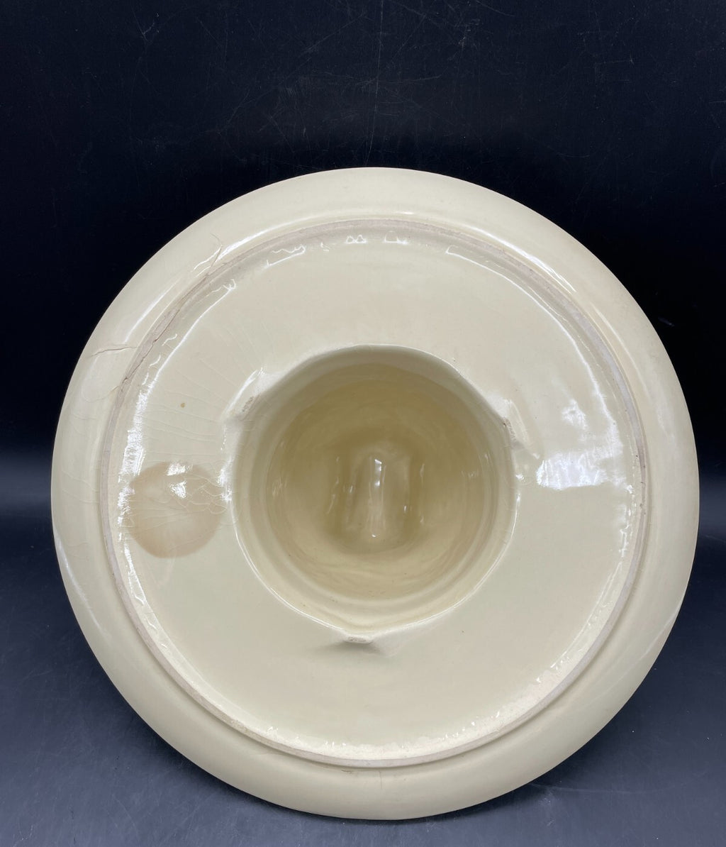 Vintage 1960 McCoy El Rancho Sombrero Serve All Chip & Dip Bowl - USA