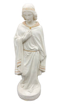 Antique 1860 Copeland Parian Hermione Statue - Large 17" Victorian Sculpture